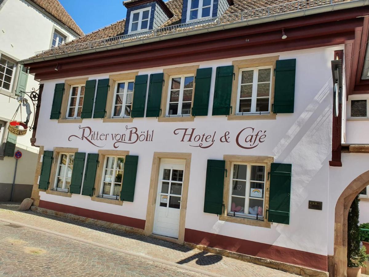 Hotel & Cafe Ritter Von Boehl Deidesheim Exterior foto